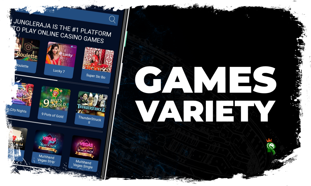 Games variety in application