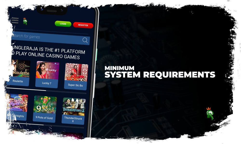 Minimum system requirements