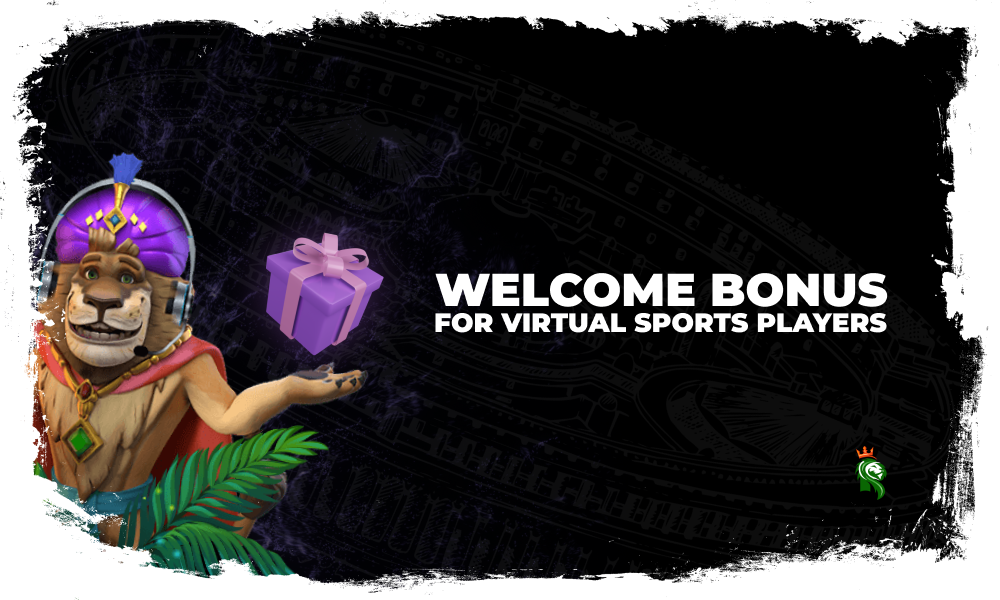 Welcome bonus for virtual sports players